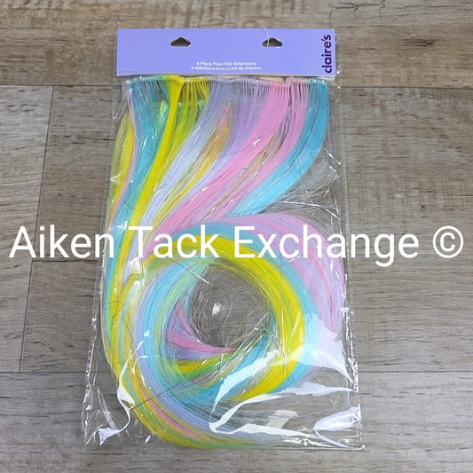Claire's Faux Hair Extensions, 4 Pieces