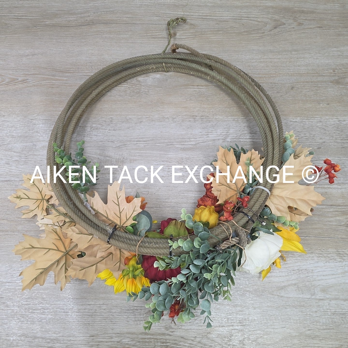 Lariat & Flower Wreath