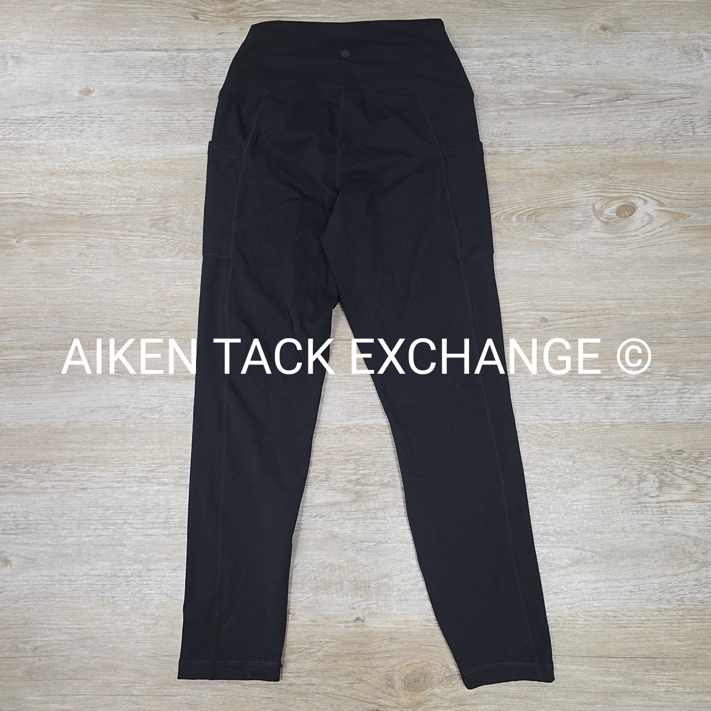 Yogalicious Lux Hi-Rise Tribeca Ankle Tights w/ Pockets, Women's Size L