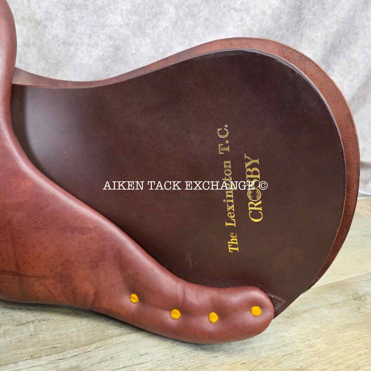 Crosby Miller's The Lexington T.C. Saddle, 17" Seat, Medium Tree, Foam Panels