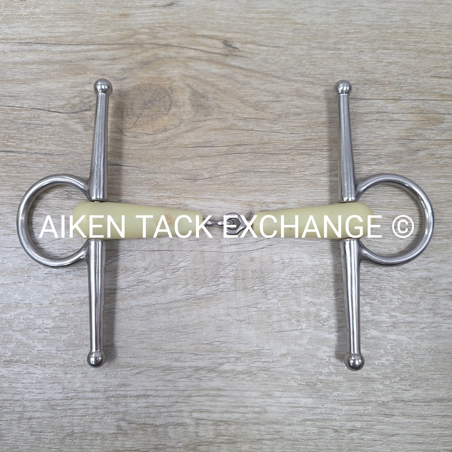 Happy Mouth Single Joint Full Cheek Bit, 5.25" (Has Chew Marks)