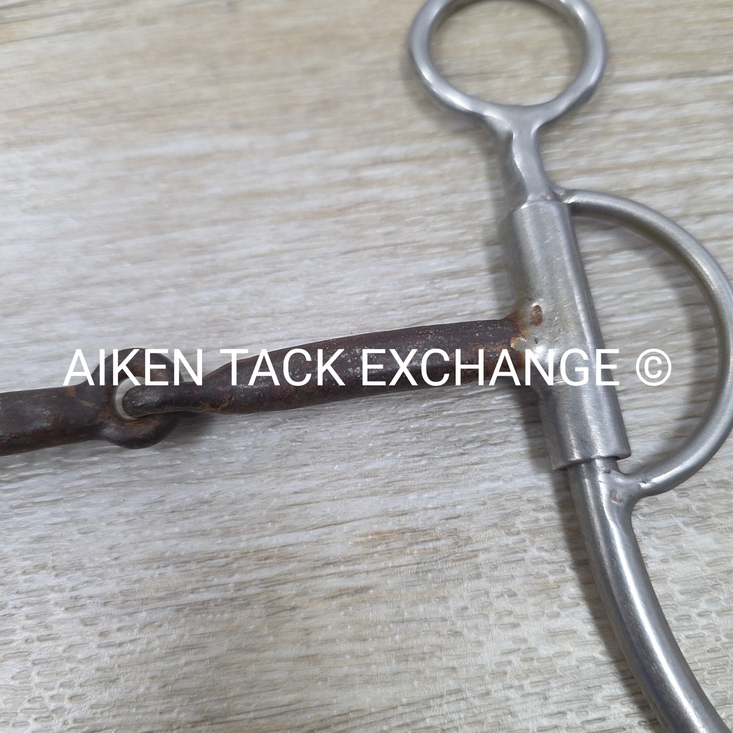 Trammell Single Joint Sweet Iron Long Shank Bit 5.25"