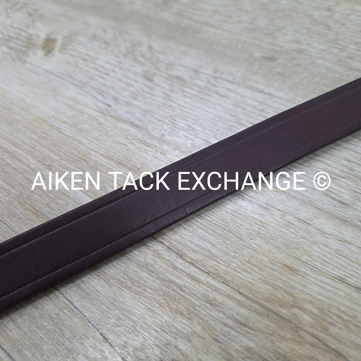 Leather Lead with Brass Chain