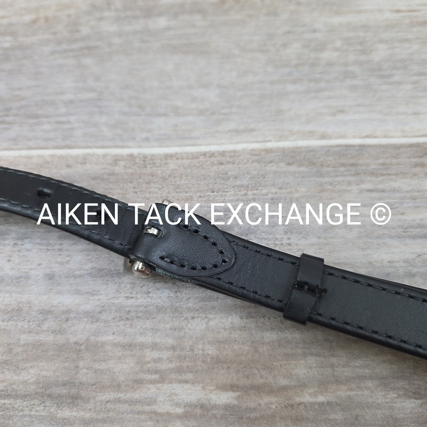 Prestige Flat Running Martingale, Black, Size Full