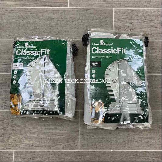 Classic Equine ClassicFit Horse Boots, Set of 4, Front & Hind, Size Medium