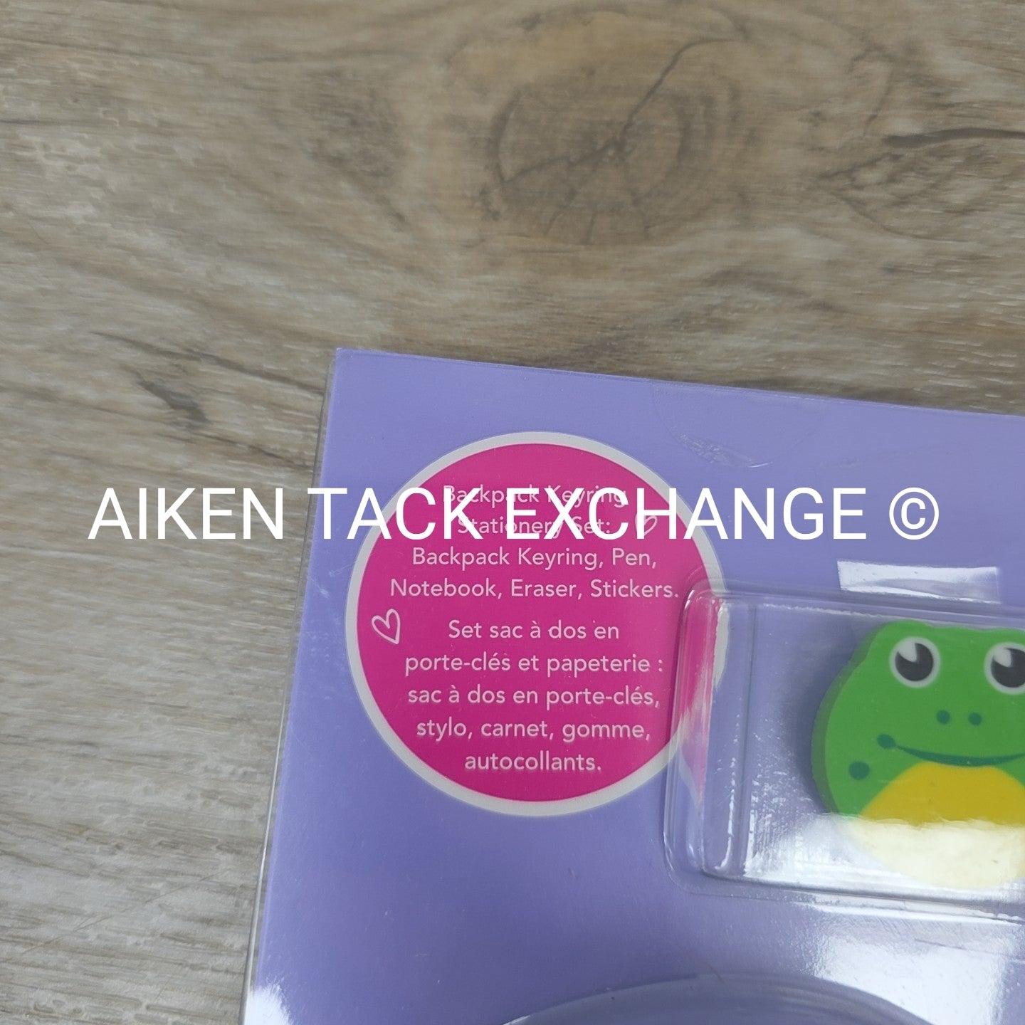 Claire's Bag Charm Keyring Stationery Set