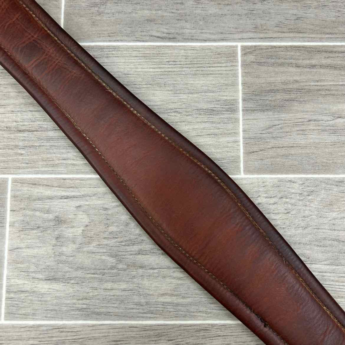 HDR Leather Girth with Single End Elastic 50"
