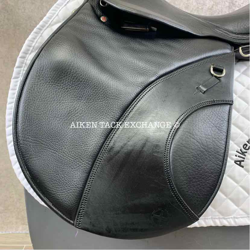 Courbette Lemetex Kurfurst Von Bayern All Purpose Endurance Saddle, 18" Seat, 31 Tree - Medium Wide, Wool Flocked Panels