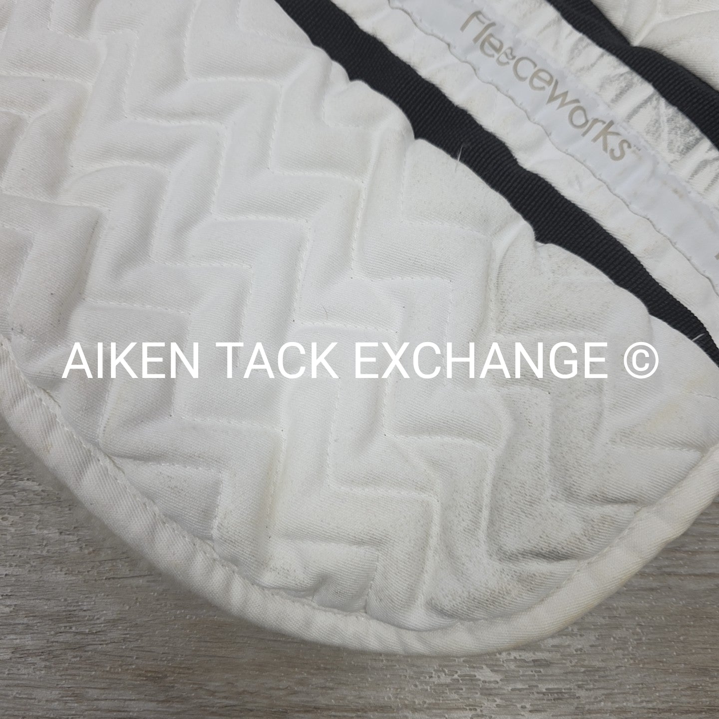 Fleeceworks FXK Sheepskin Half Pad w/ Plain Edge
