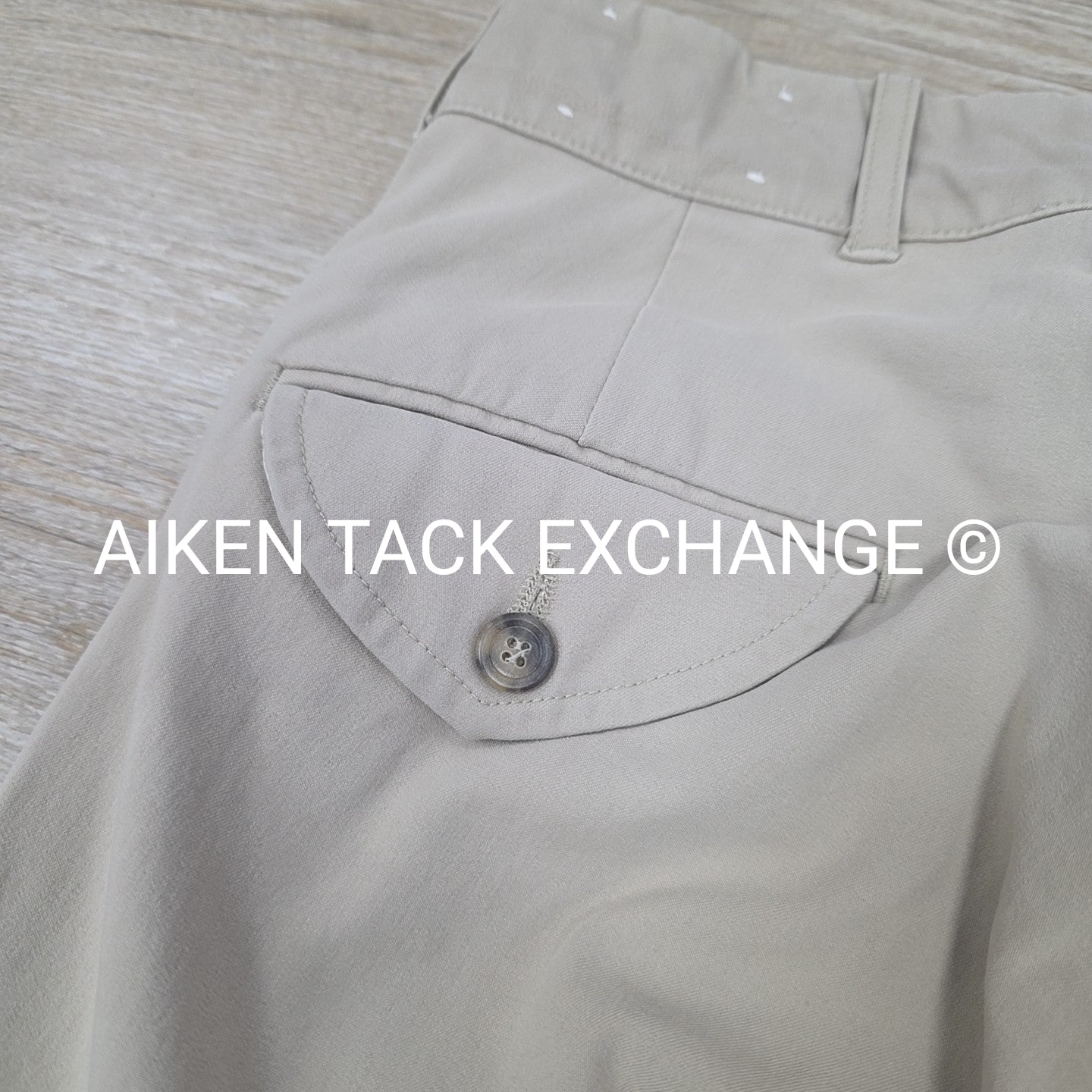 Tailored Sportsman Trophy Hunter Knee Patch Breeches, Size 30