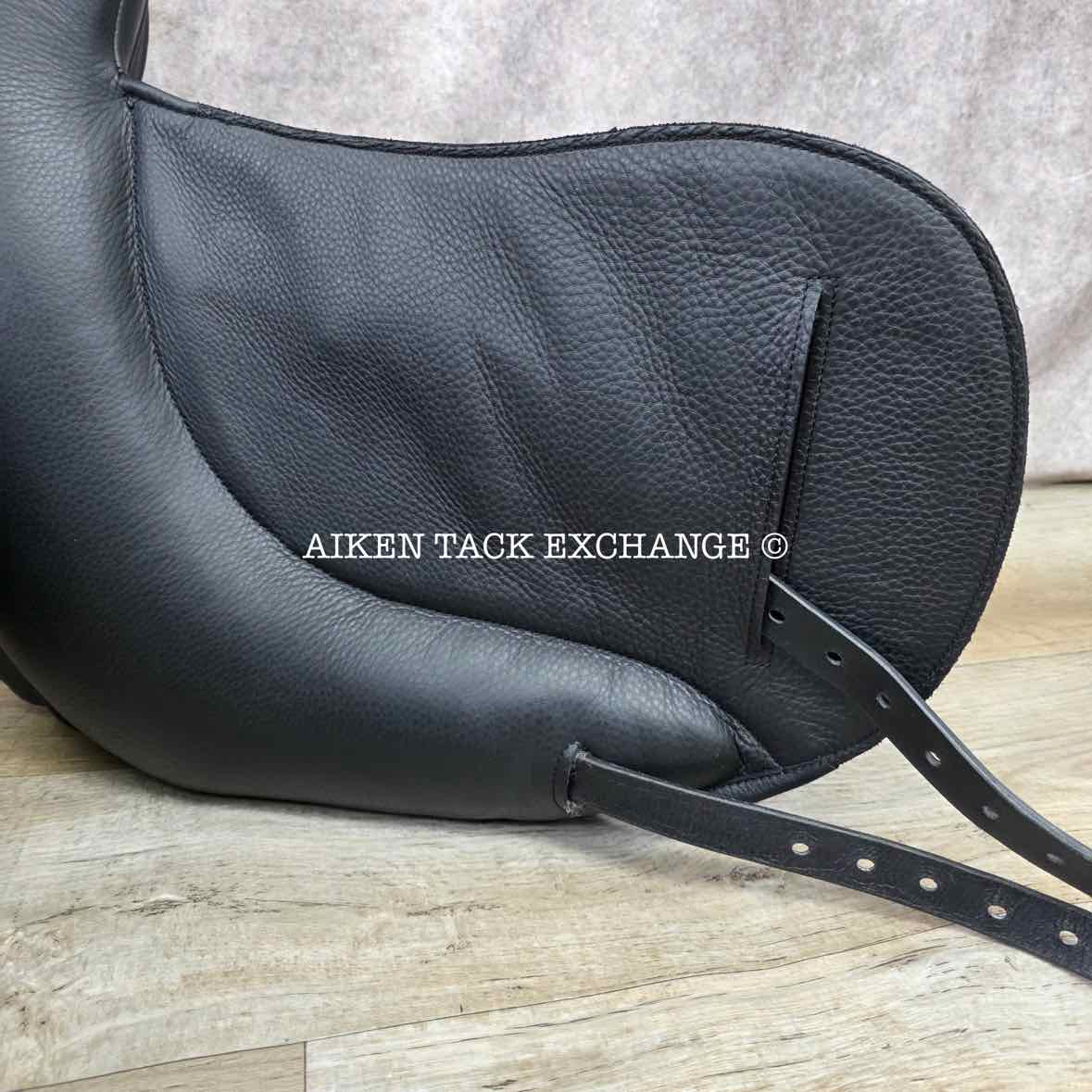 2023 Envy by Custom Saddlery Motion Monoflap Dressage Saddle, 17.5" Seat, Adjustable Tree, Wool Flocked Panels