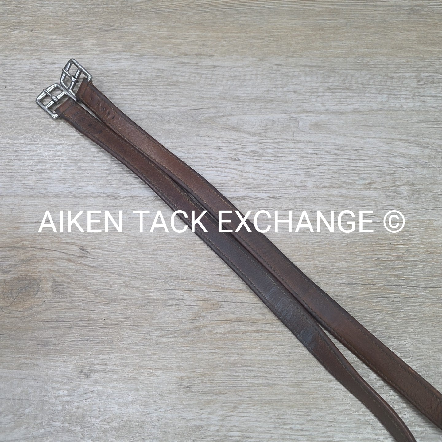 CWD Stirrup Leathers, Brown, 56"