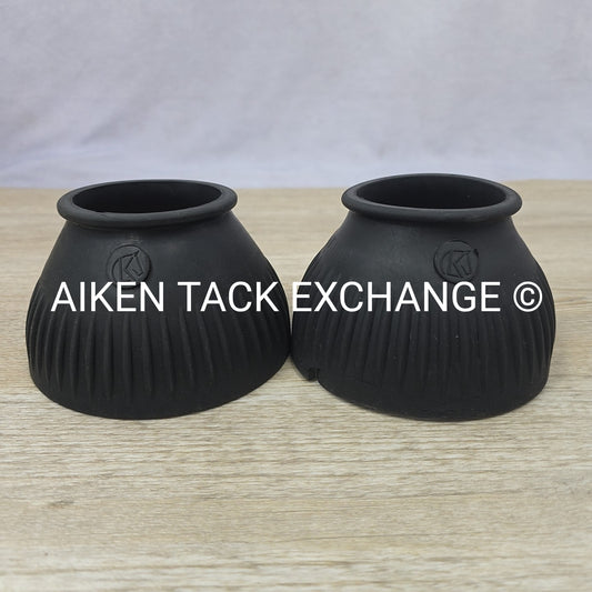 KL Select Italian Pull On Bell Boots, Size Medium (III)