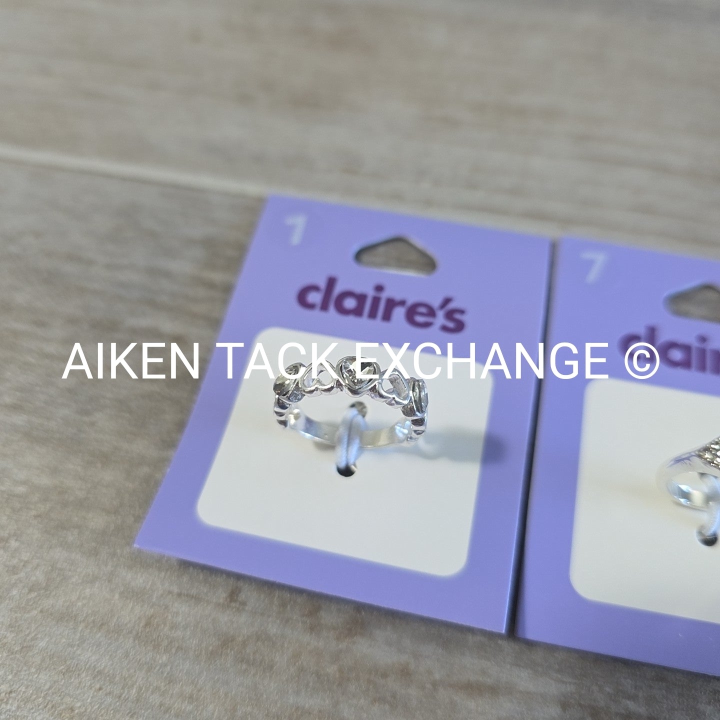 Claire's Rings (2) - Size 7