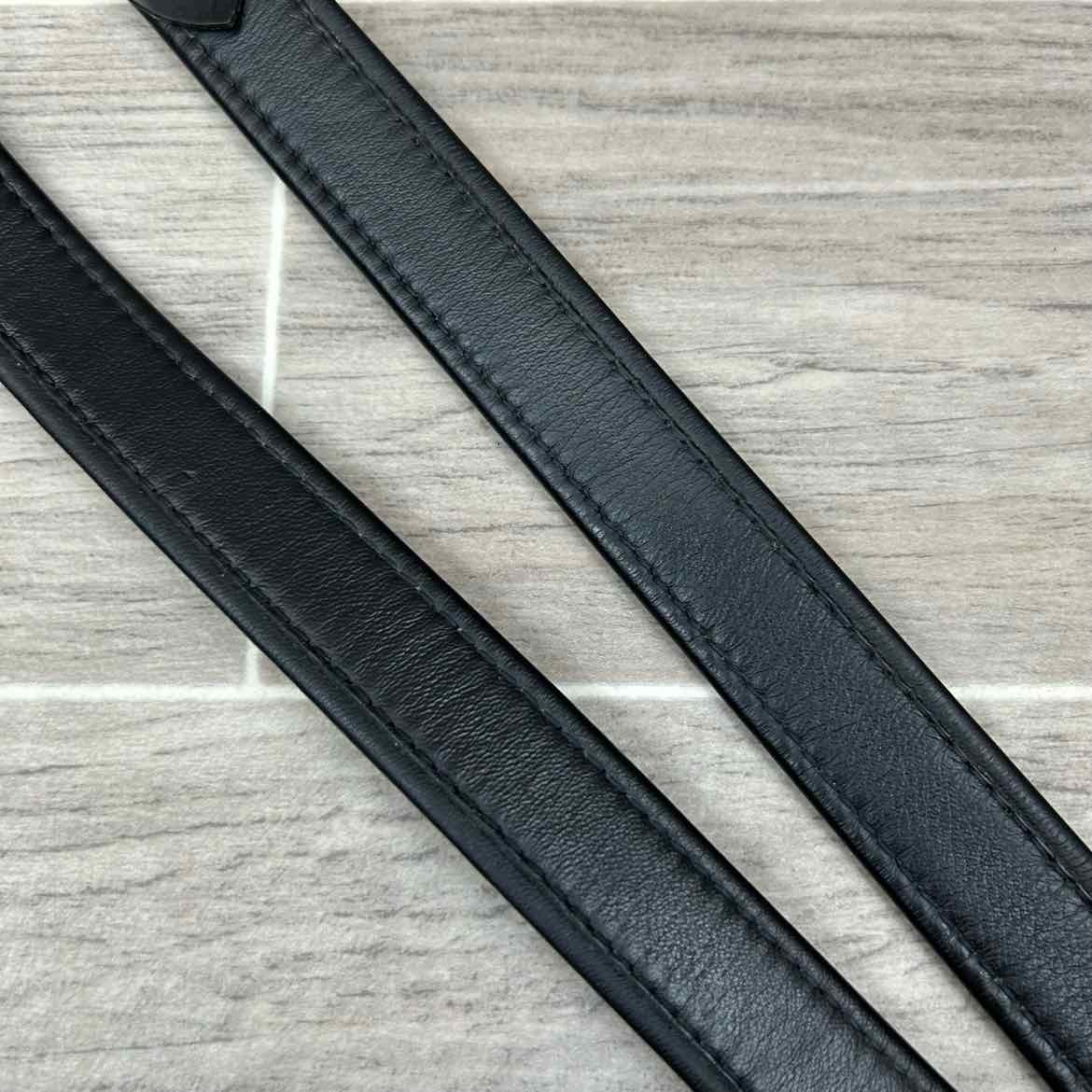 Stubben Wrapped Stirrup Leathers, Black, 62"