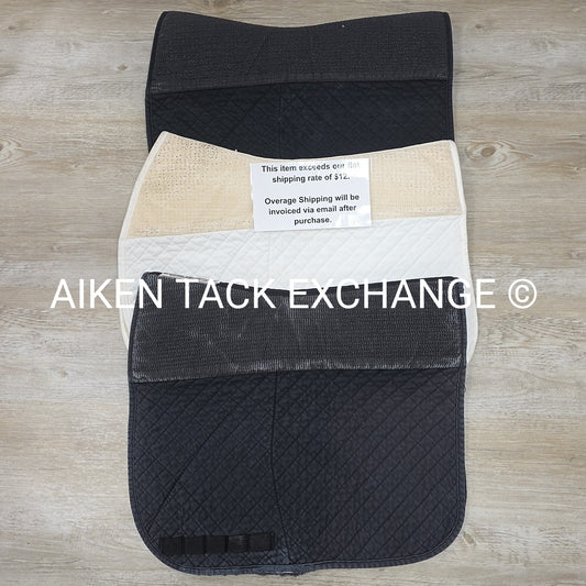 BARGAIN BUNDLE: Success Equestrian Deluxe No Slip Saddle Pads, 2 Dressage & 1 Al