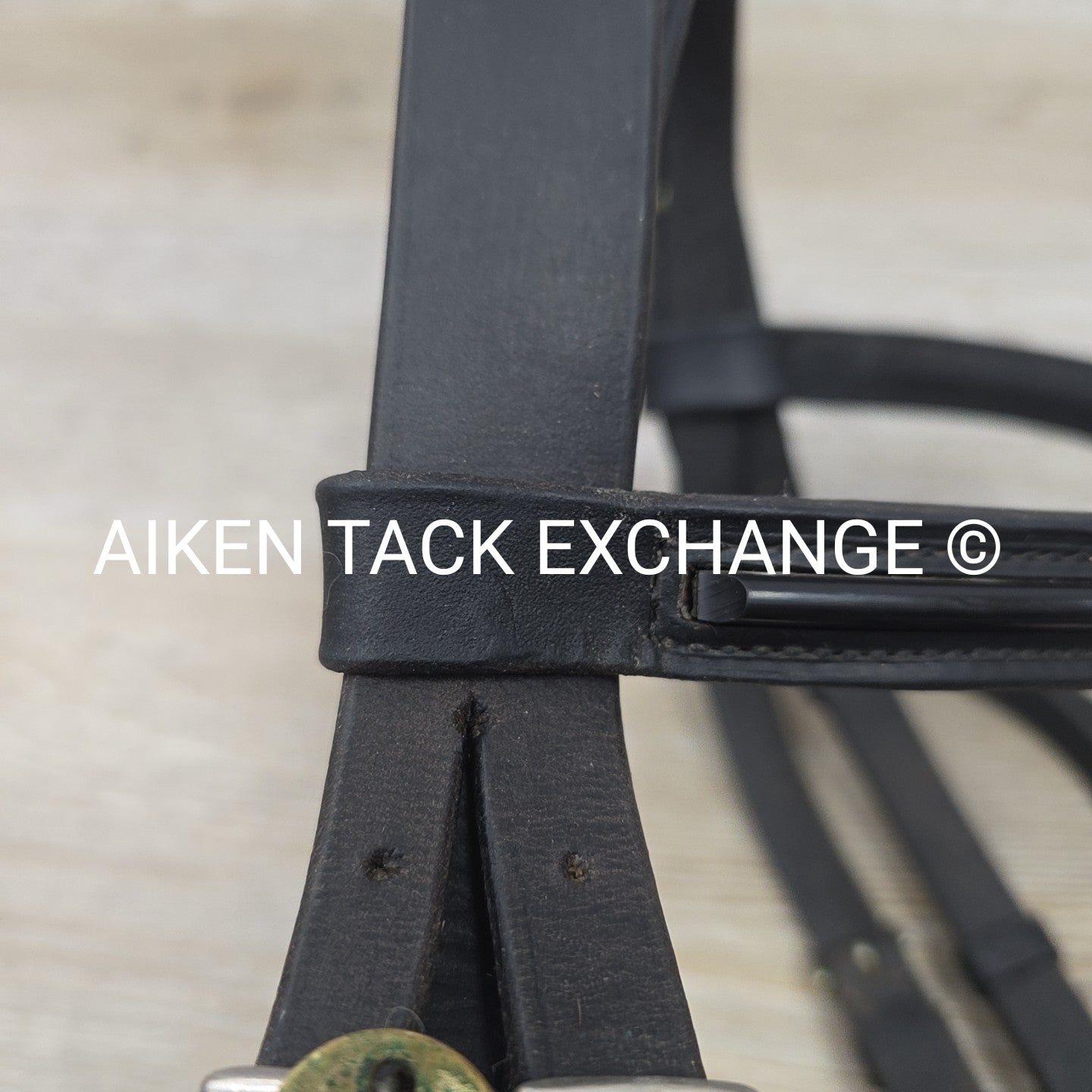 BARGAIN BUNDLE: Otto Schumacher Flash Bridle with Passier Cotton Web Reins, Blac