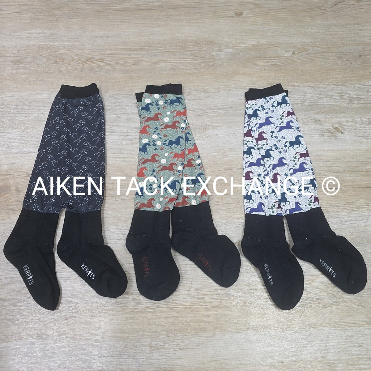 BARGAIN BUNDLE: 3 Pairs Kerrits Socks, Youth Size