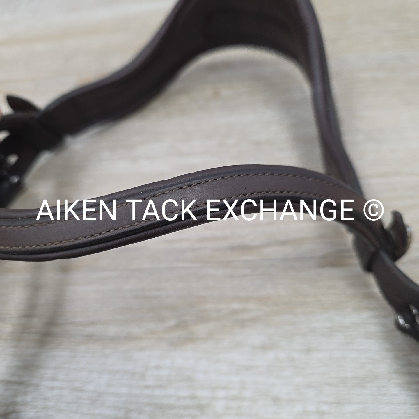 PS of Sweden Jump Off Anatomic Bridle, No Reins, Brown, Size Full