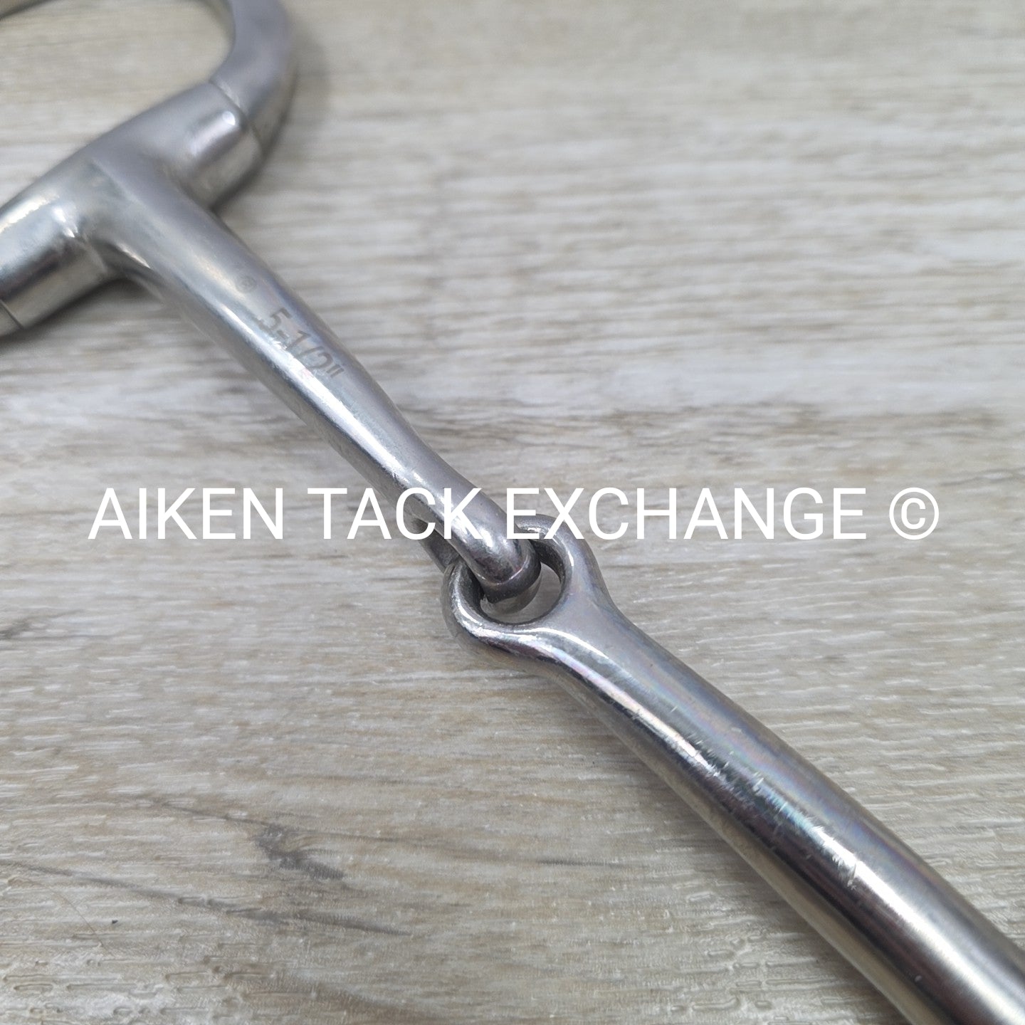 Korsteel Single Joint Eggbutt Bit 5.5"