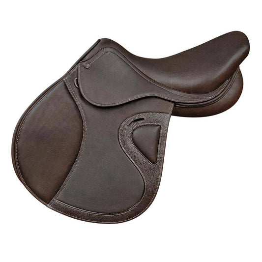 HDR - Henri De Rivel Regular Evolution Close Contact Saddle: Havana / Regular / 18