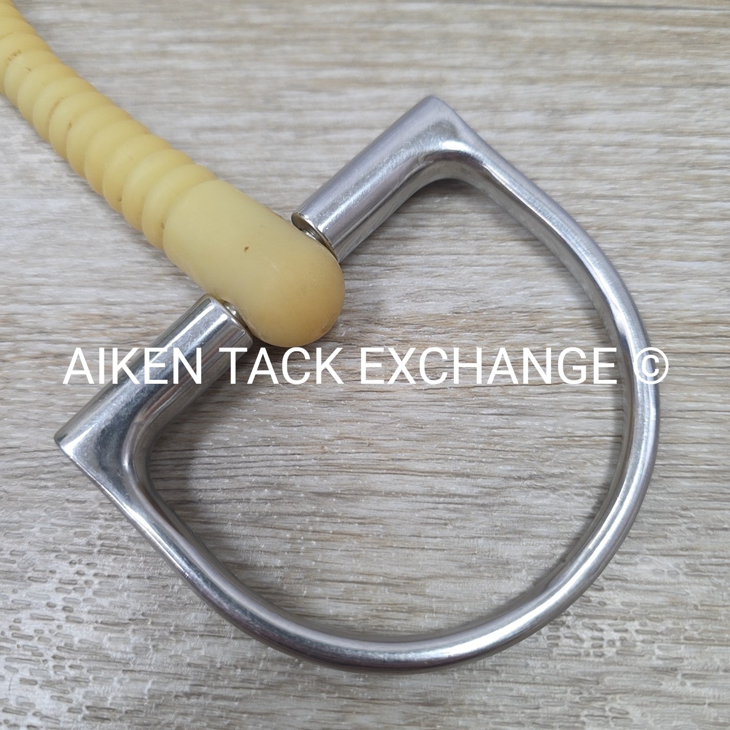 Happy Mouth Ribbed Mullen Mouth D Ring Bit 5"