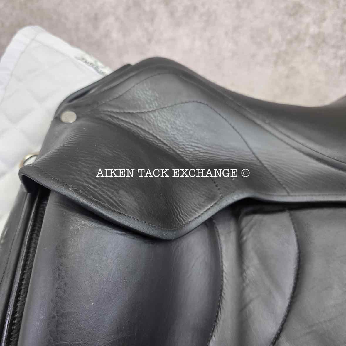 2014 Antares Concept Monoflap Dressage Saddle, 18" Seat, 3R Flap, Medium Wide Tree, Foam Panels, Full Buffalo Leather