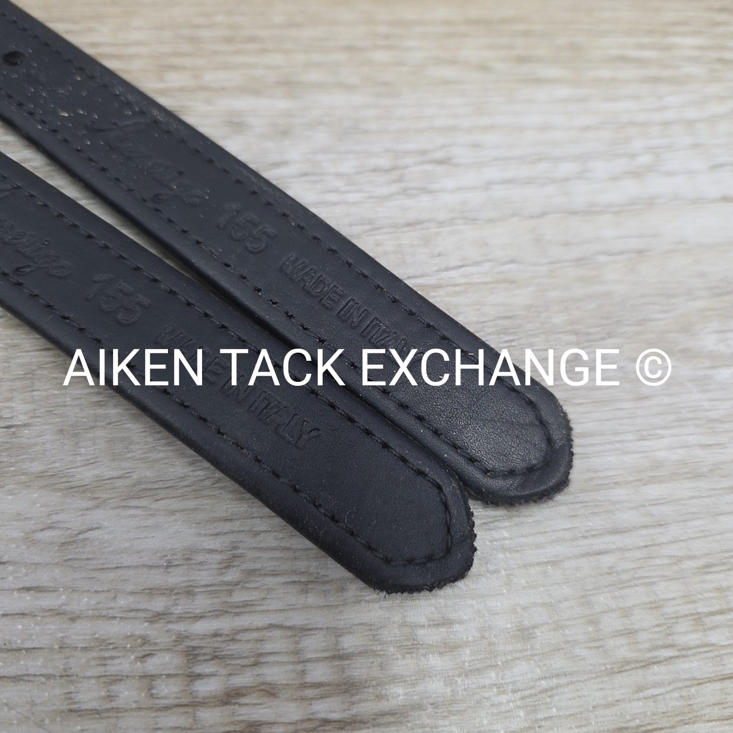 Amerigo Stirrup Leathers, Black, 60"