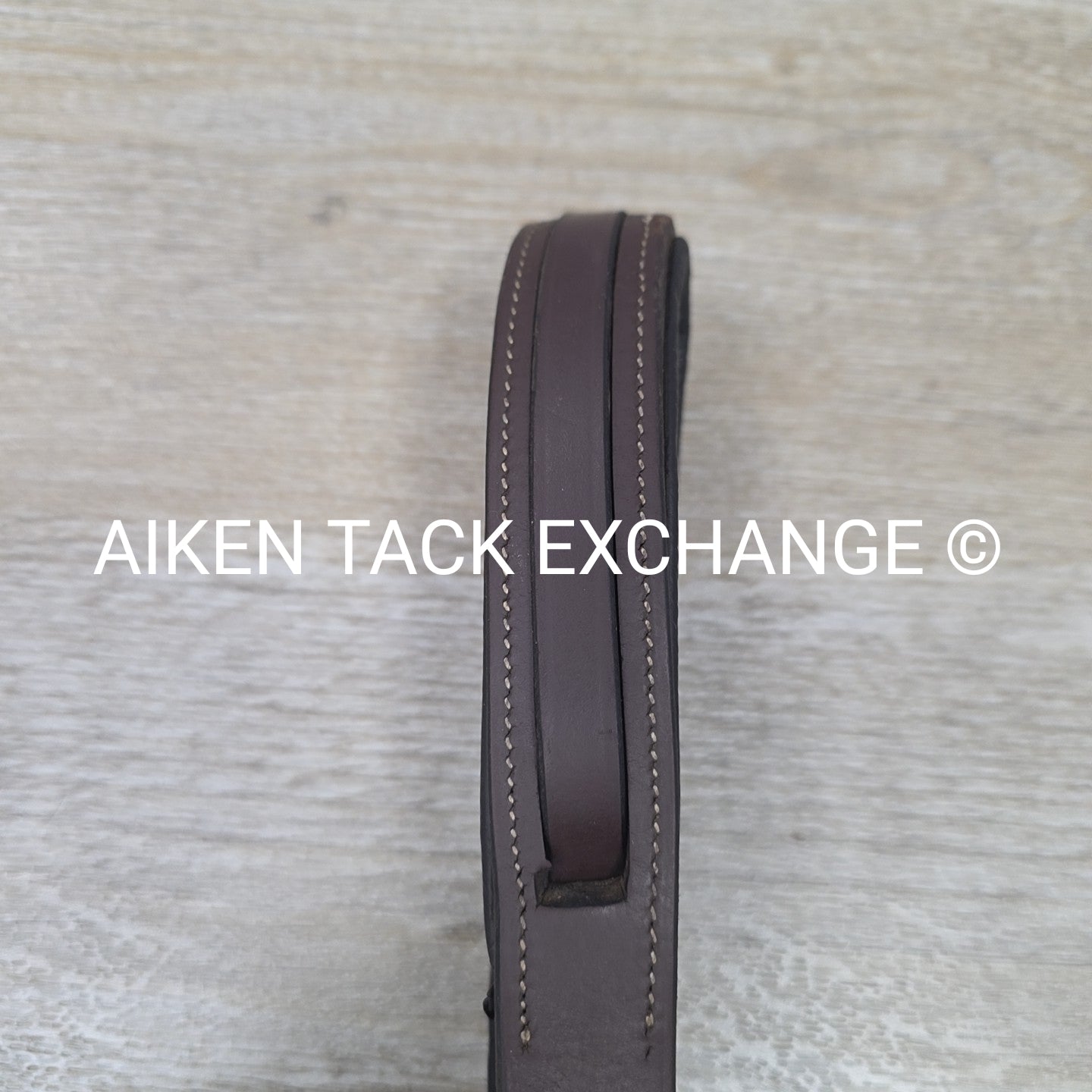 KL Select Black Oak Fancy Stitched Bridle with Matching Laced Reins, Brown, Over