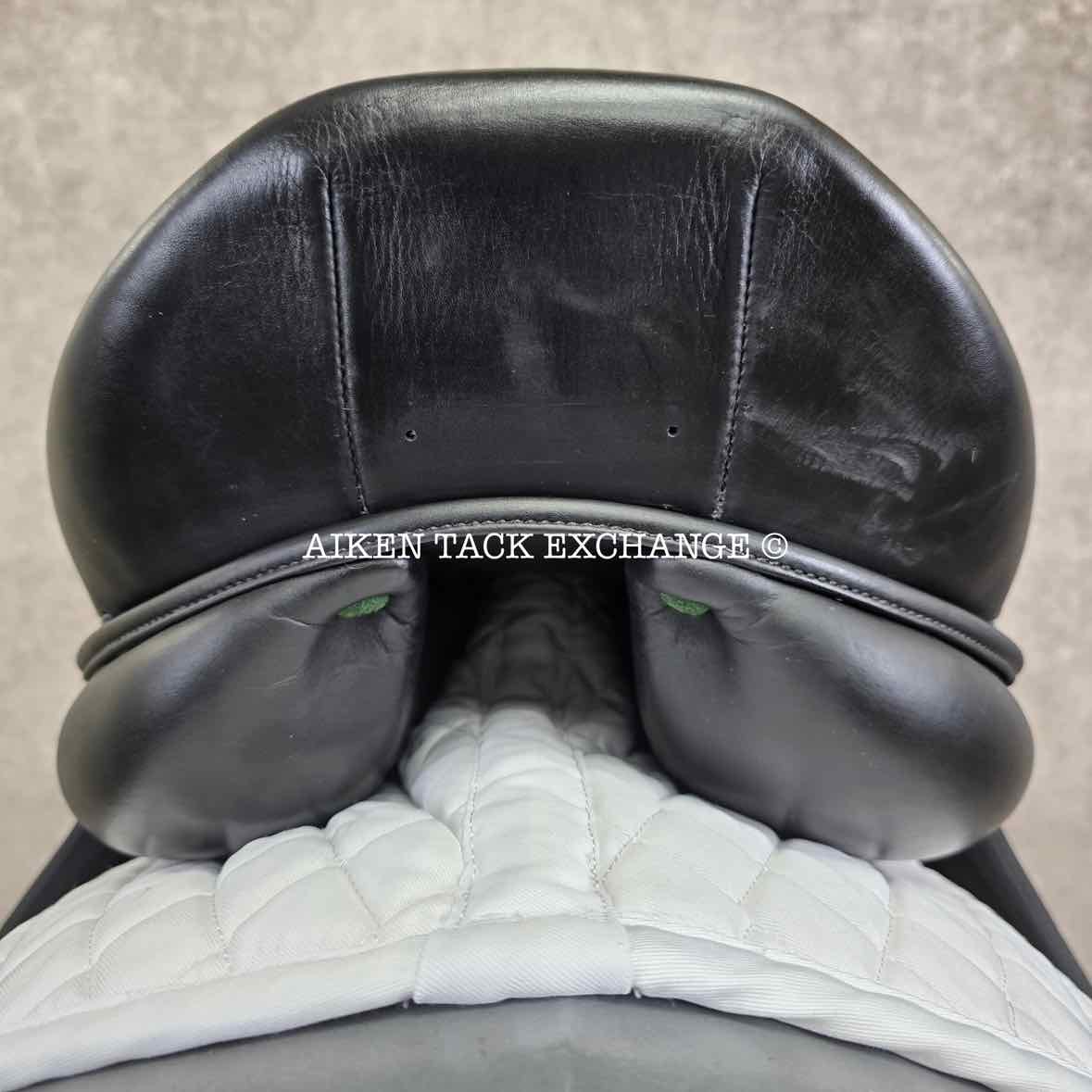 **On Trial** 2013 Devoucoux Makila Monoflap Dressage Saddle, 18" Seat, 3A Flap, M/MW Tree, Foam Panels, Full Buffalo Leather