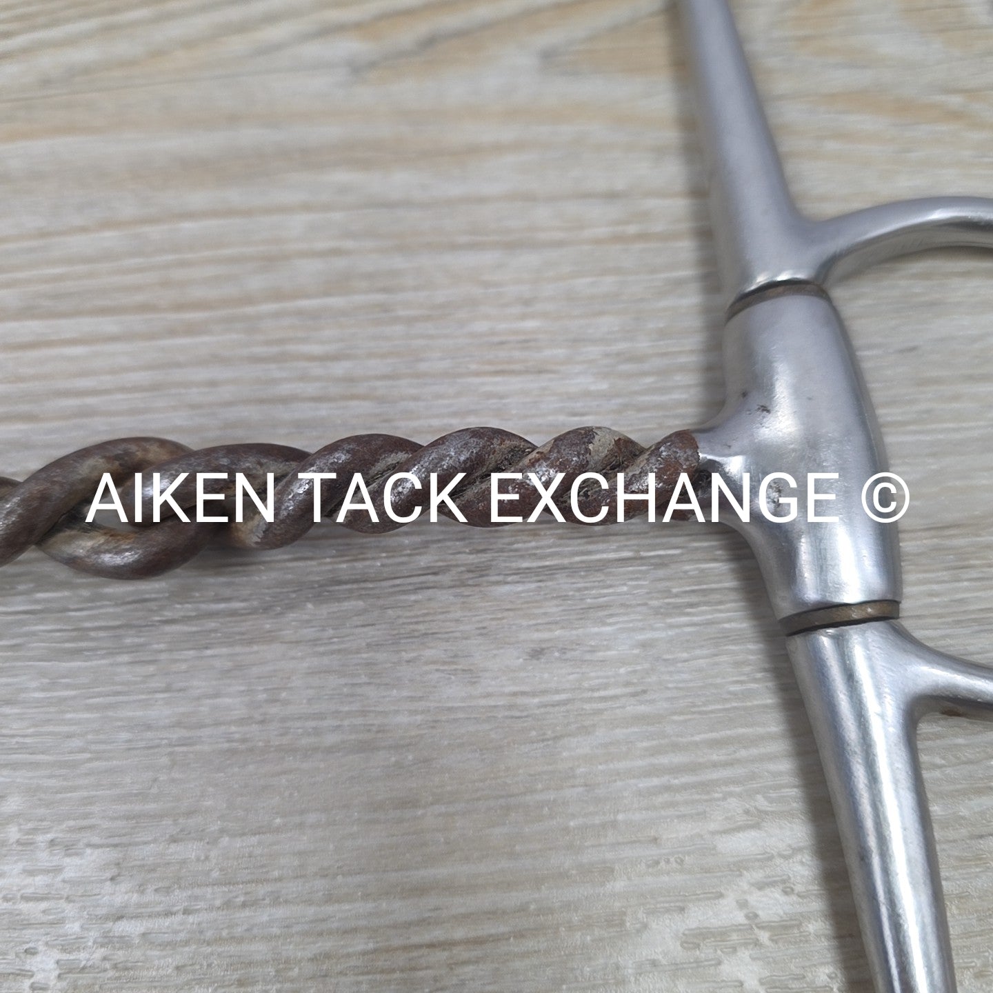 Reinsman 2201 Single Joint Copper Twisted Wire Full Cheek Bit 5"
