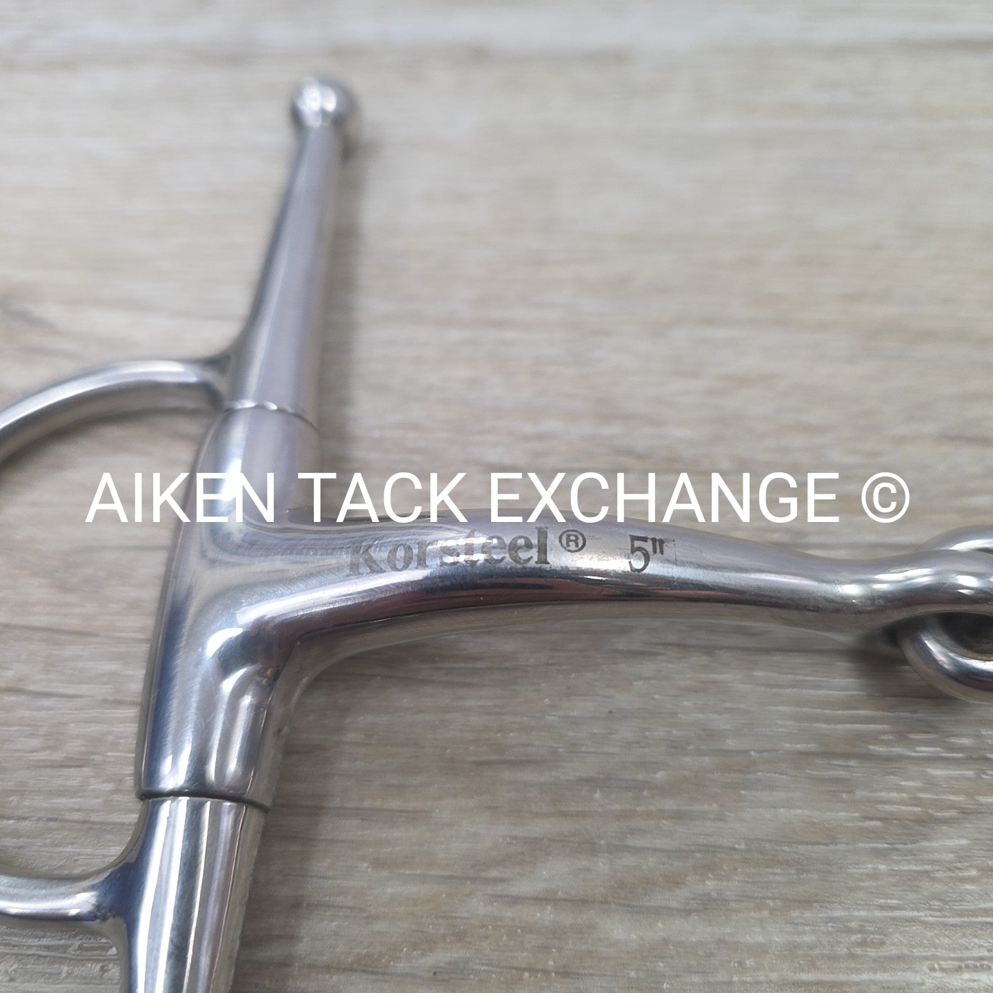 Korsteel Single Joint Full Cheek Bit 5"