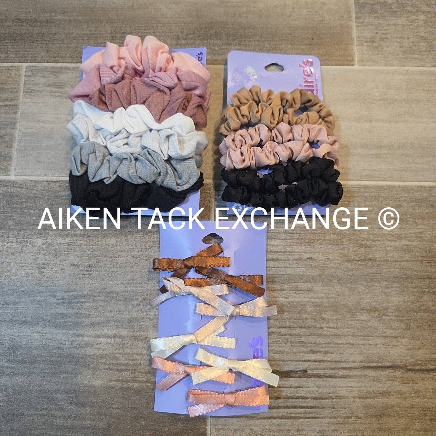 Claire's Hair Tie + Hair Clip Bundle