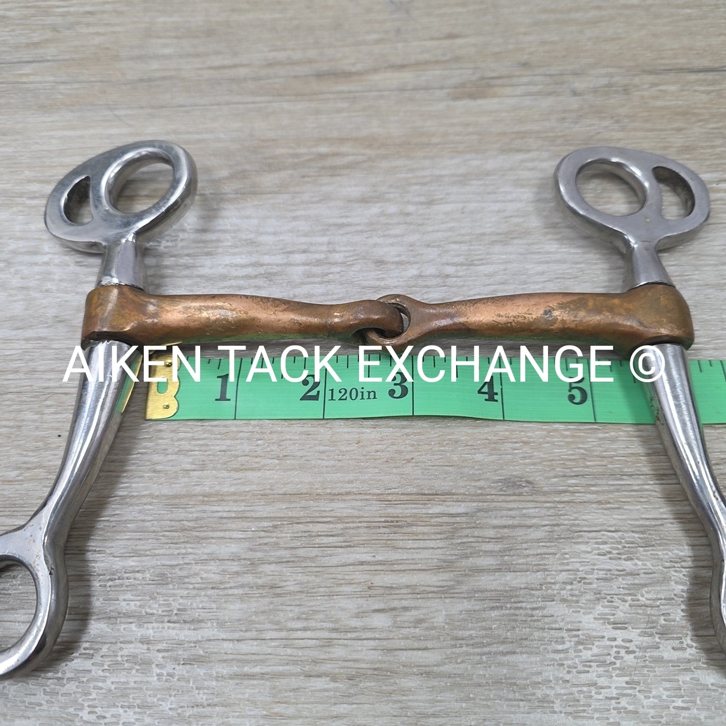 Single Joint Copper Tom Thumb Bit 5.25"