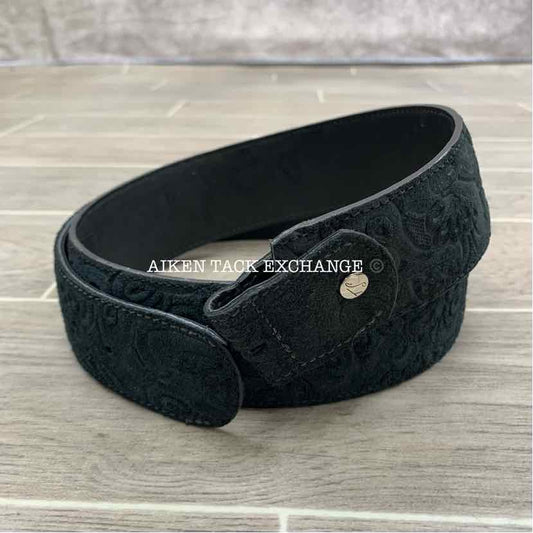 Tailored Sportsman Wide Leather Belt, No Buckle, Medium