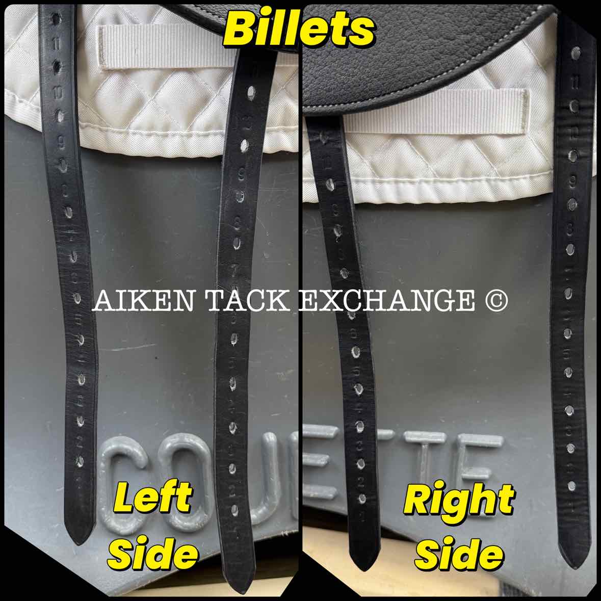 2024 Custom Saddlery Everest R Monoflap Dressage Saddle, 18" Seat, Adjustable Tree, Wool Flocked Panels