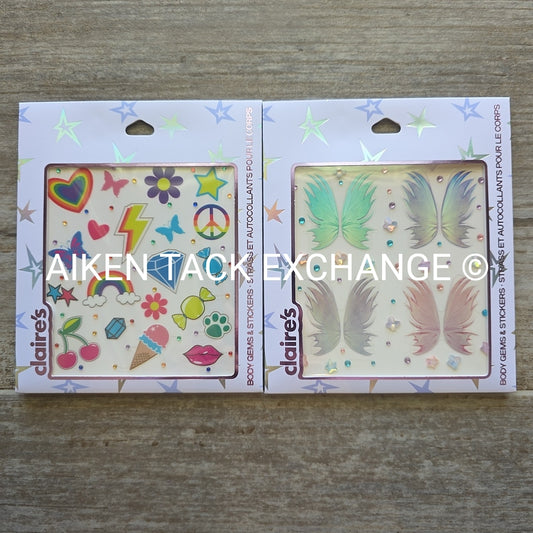 Claire's Body Gem + Sticker Sets - 2 Total