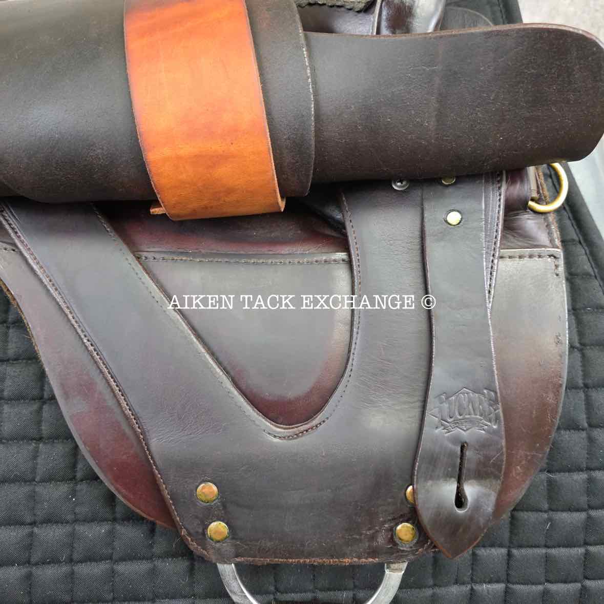 2002 Tucker 159 Endurance Trail Saddle, 16.5" Seat, Medium Tree - Semi QH Bars