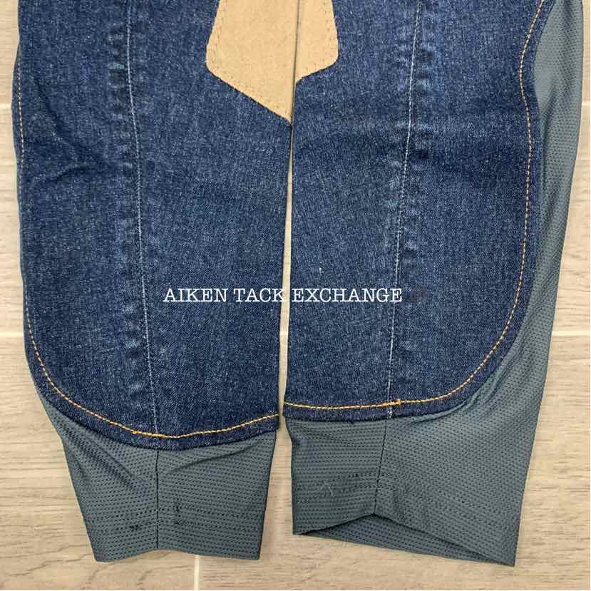Tredstep Denim II Knee Patch Breeches, Size 26 R