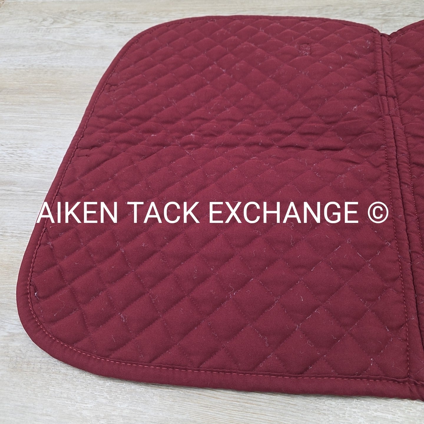 Dover Saddlery All Purpose Saddle Pad, Burgundy