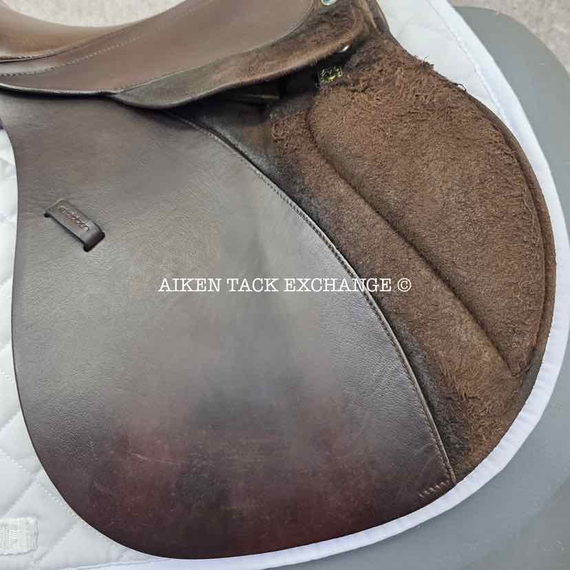 Stubben Laurus All Purpose Jump Saddle, 16" Seat, 32cm Tree - Extra Wide, Wool Flocked Panels