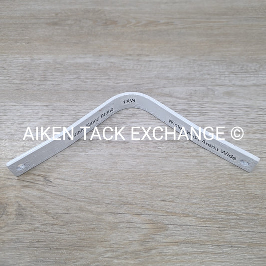 Extra Wide (White) Gullet Plate for Arena, Bates & Wintec Saddles