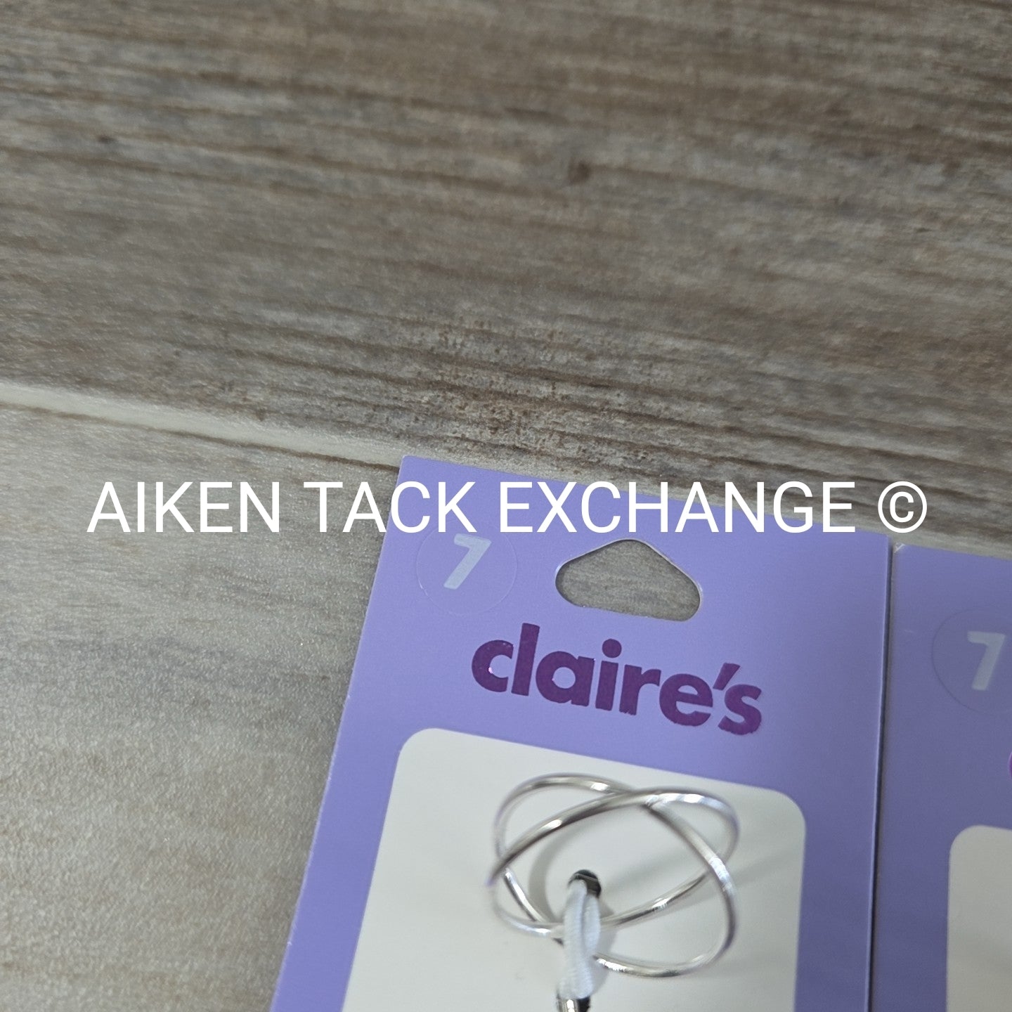 Claire's Rings (2) - Size 7