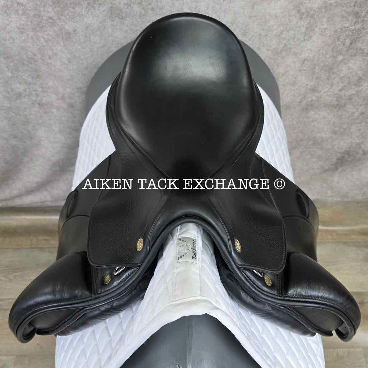 **SOLD** 2004 Prestige Galileo Dressage Saddle, 16" Seat, 30 Tree - Medium, Wool Flocked Panels