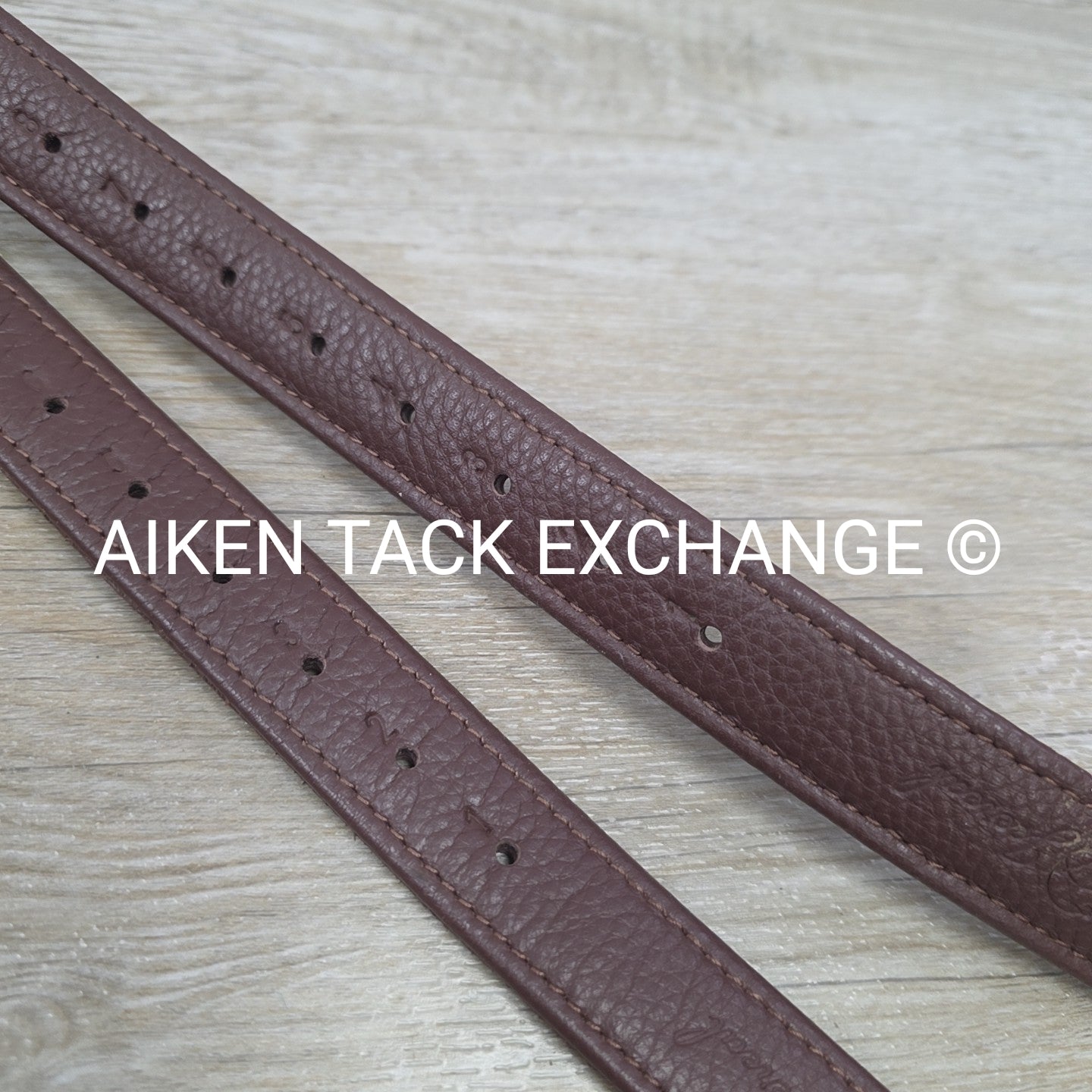 Jeereal Nylon Core Stirrup Leathers, Brown, 60"