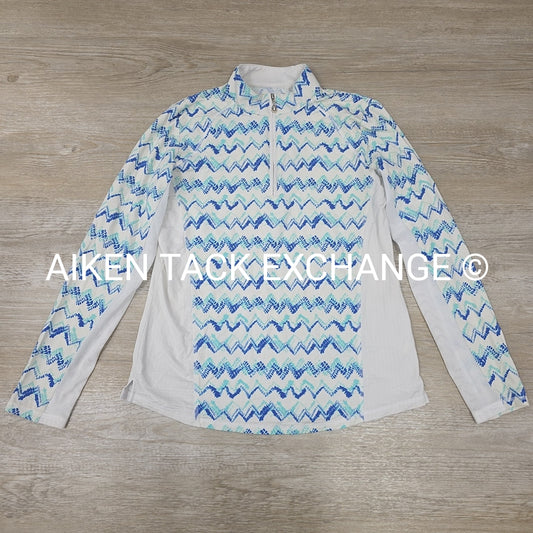 San Soleil Long Sleeve Sun Shirt, Size Medium