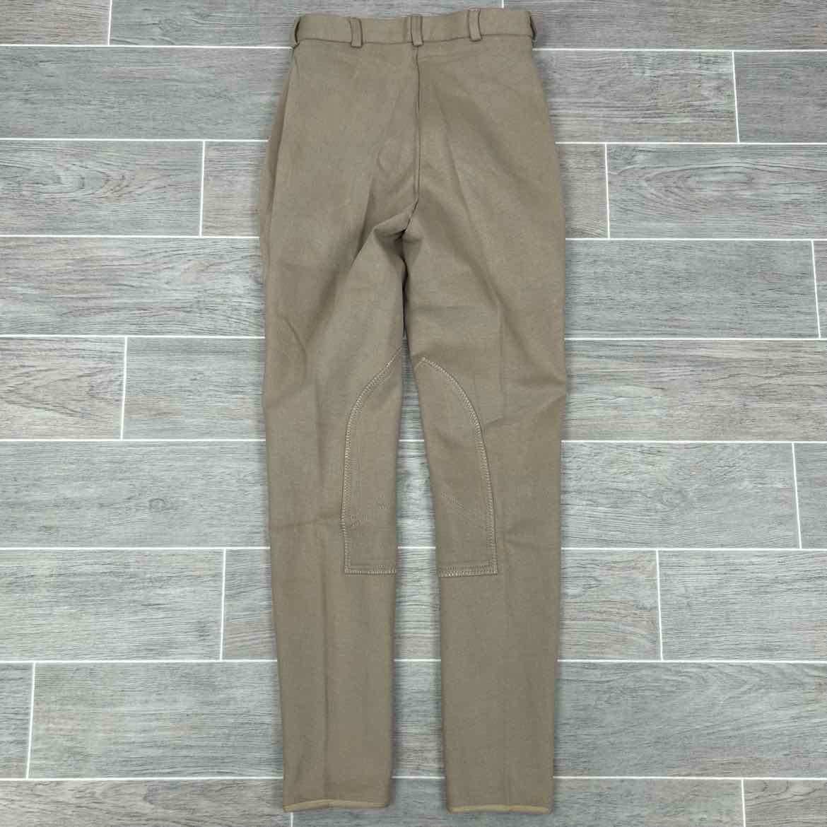 Royal Highness Women's Knee Patch Breeches, Tan, Size 26, Brand New