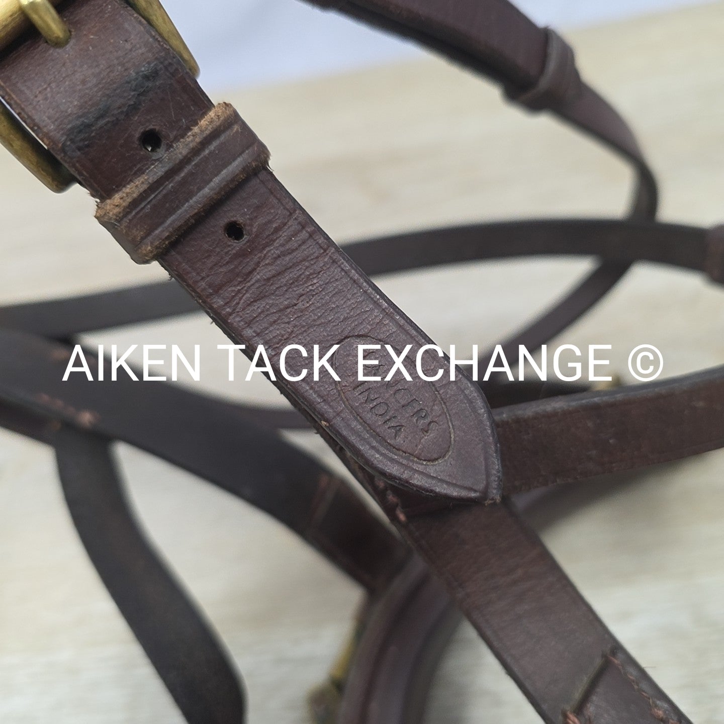 Lancers Leather Lunging Cavesson