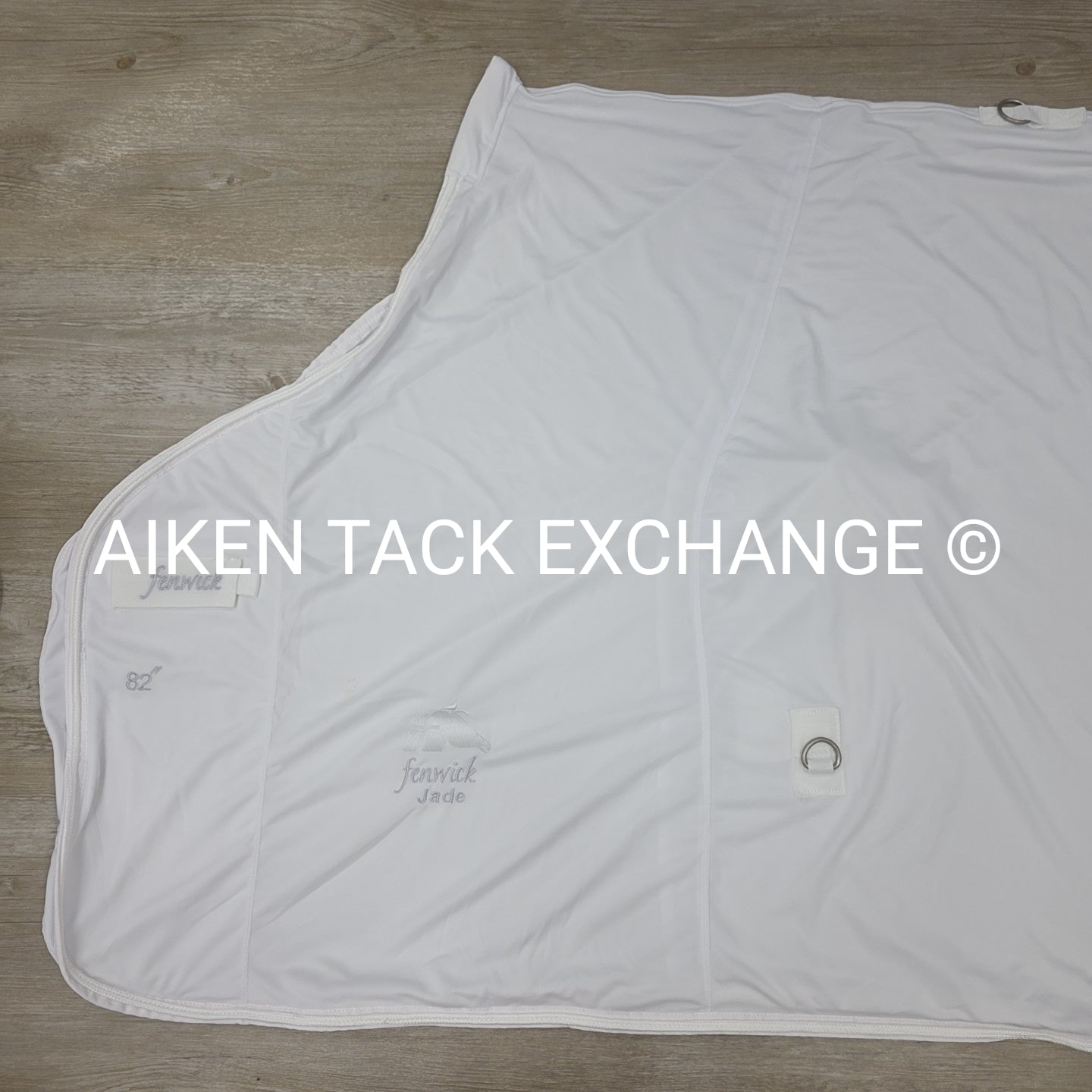 Fenwick Equestrian Therapeutic Jade Cooler, White (has marks), 82"