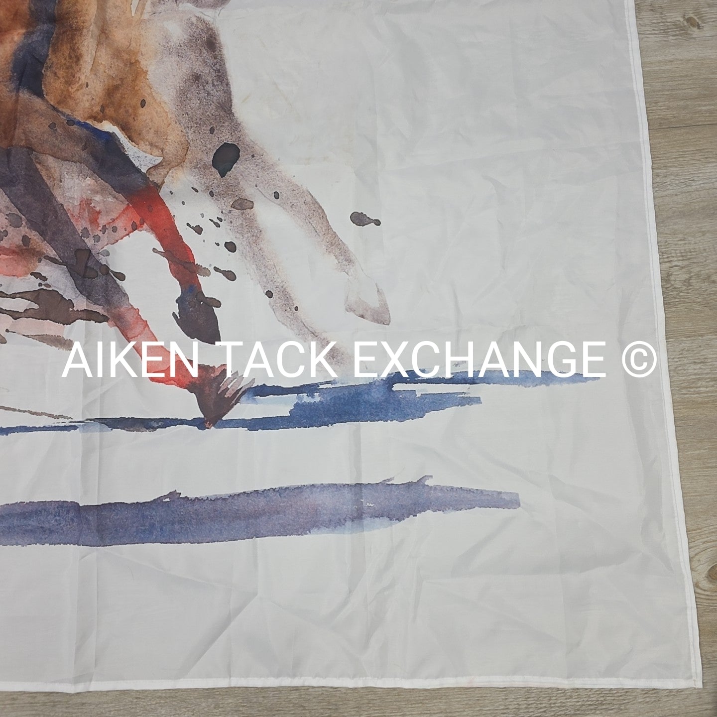 Jockey Scene Curtain w/ Grommets